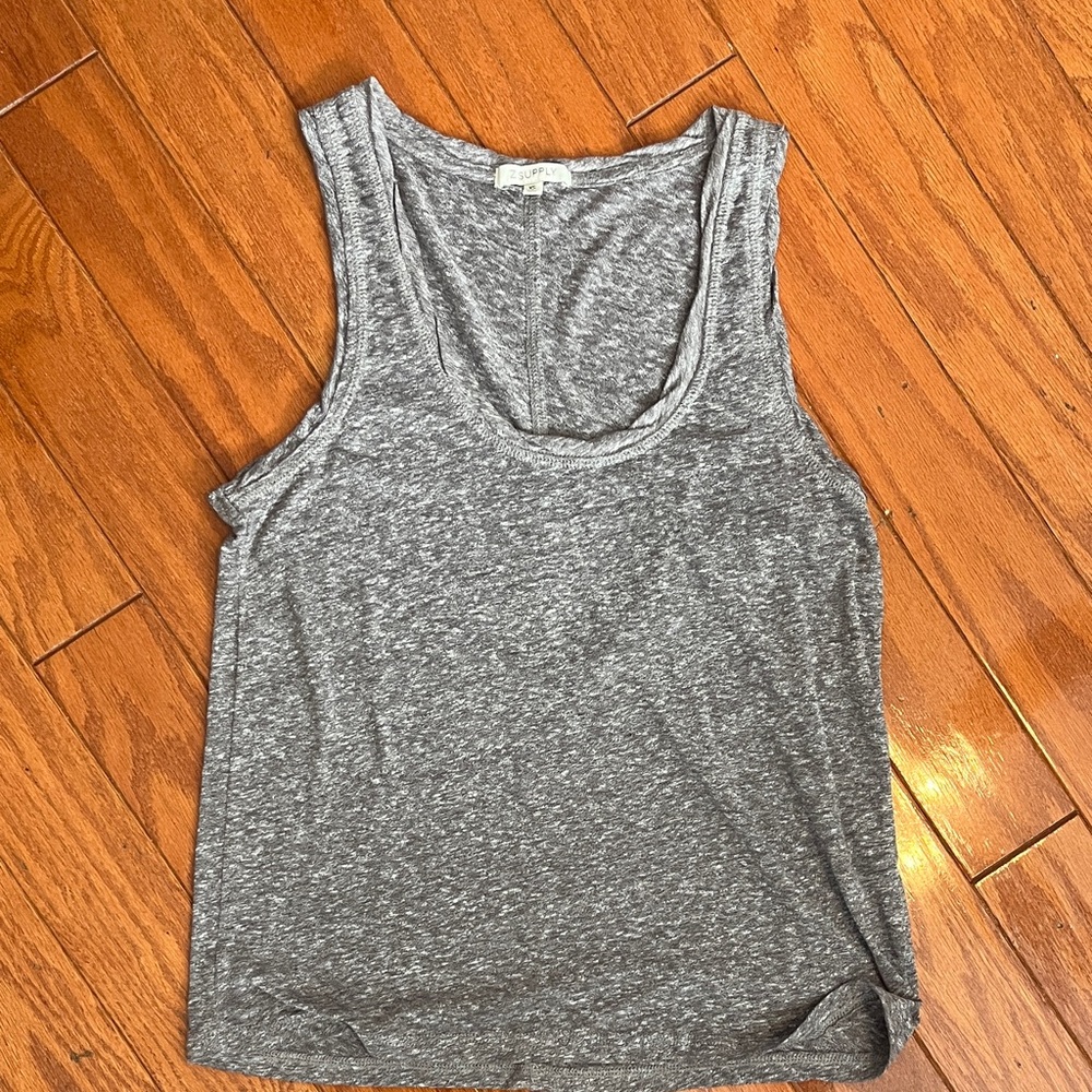 Z Supply Heather Gray Tank Top